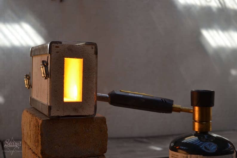 Knife Making Fire Brick Blacksmith Propane small Etsy