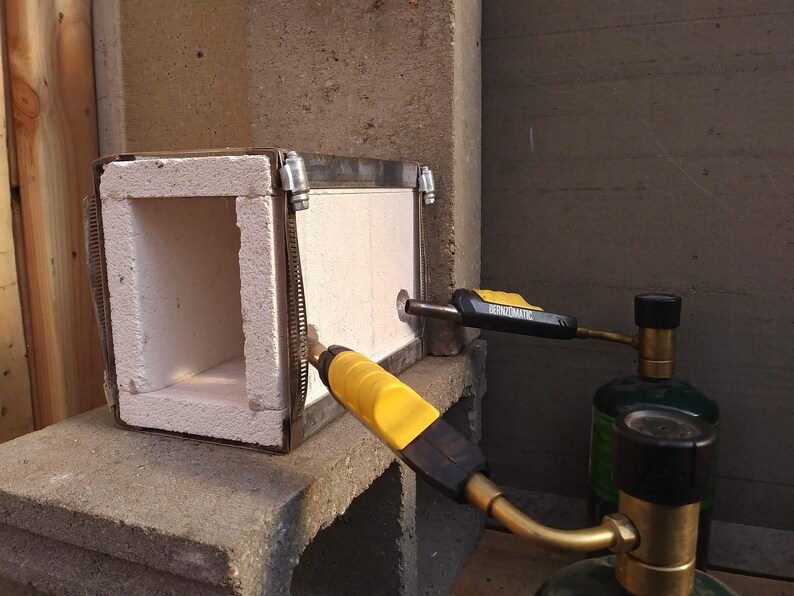 Knife Making Fire Brick Blacksmith Propane small Etsy