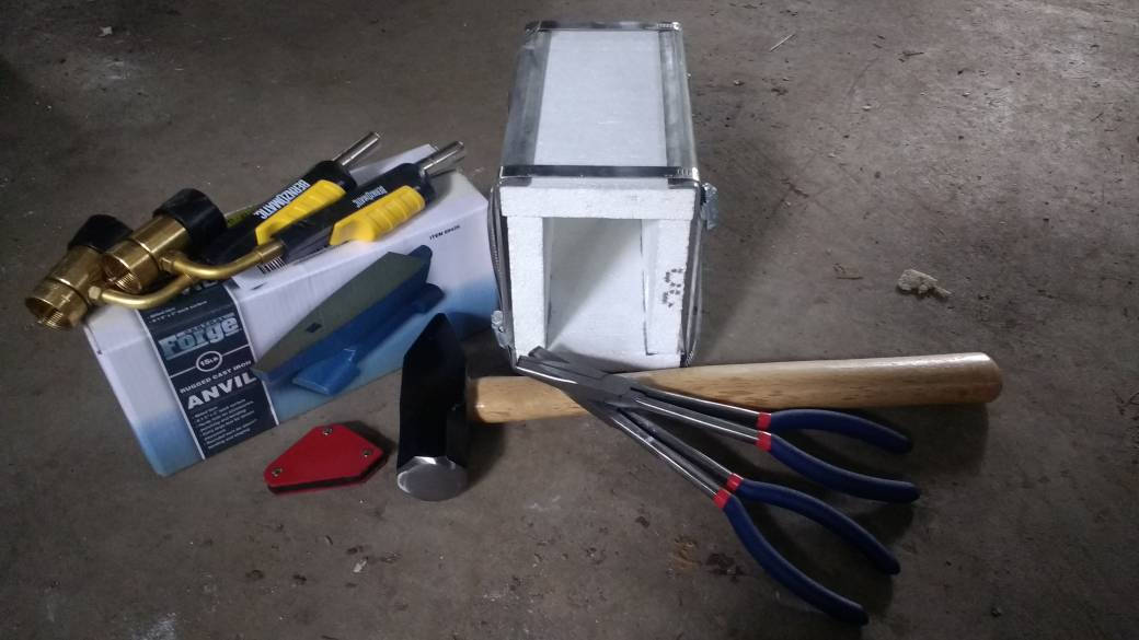 Wide Two Brick Blacksmith Kit Propane Gas Etsy