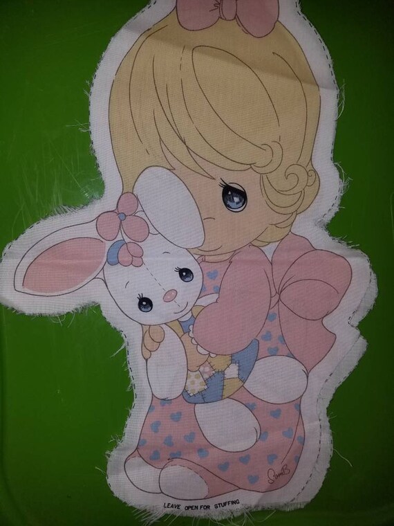 Precious Moments Little Girl Pillow Panel Etsy