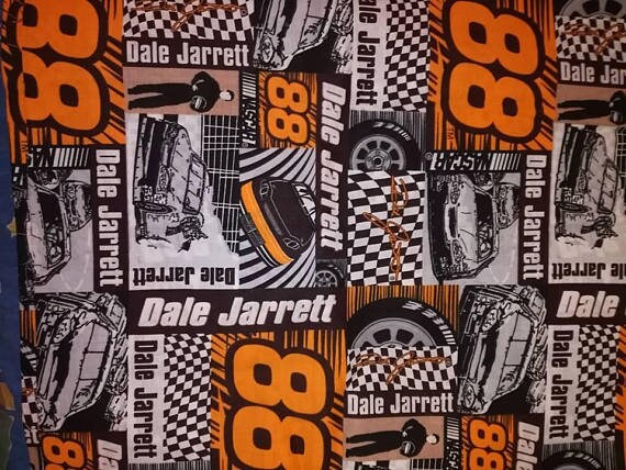 Dale Jarrett 88 Crib Toddler Bed Blanket Etsy