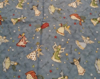 Angel's Peace, Freedom, Hope Fabric