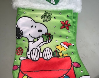 Snoopy Christmas Stocking