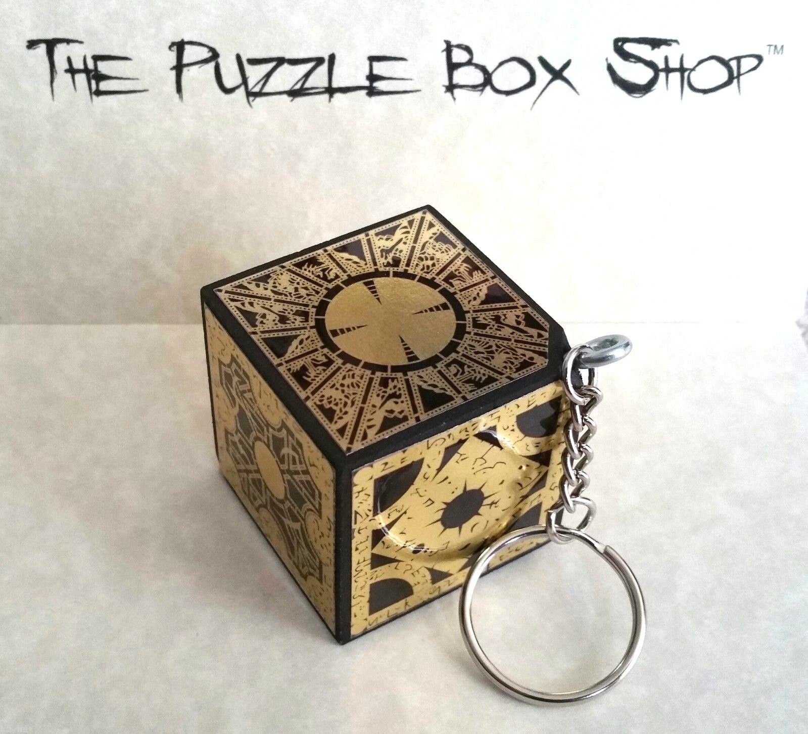 Hellraiser Puzzle Box Cube KEYCHAIN Hand Crafted Key Chain Etsy UK