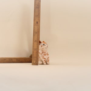 En Venta.... pequeño gatito fieltro aguja.