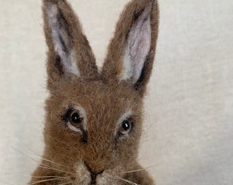 For sale .. needle felted rabbit