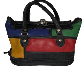 Vintage Colorblock Purse
