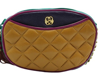 Vintage Colorblock Bag