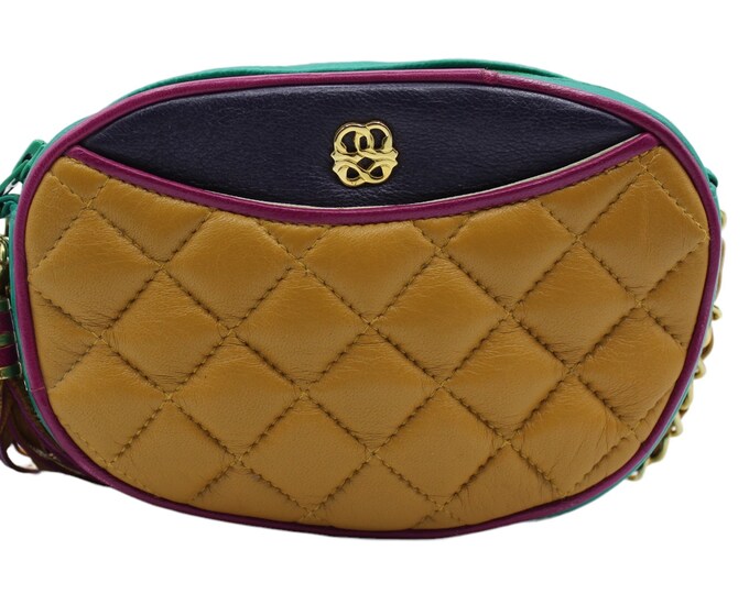 Vintage Colorblock Bag