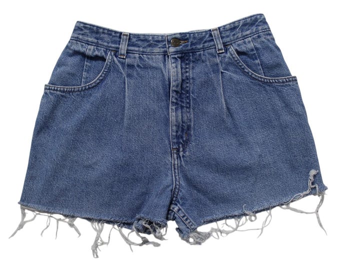 Vintage Women's Talbot's Denim Jean Shorts... Sz 8