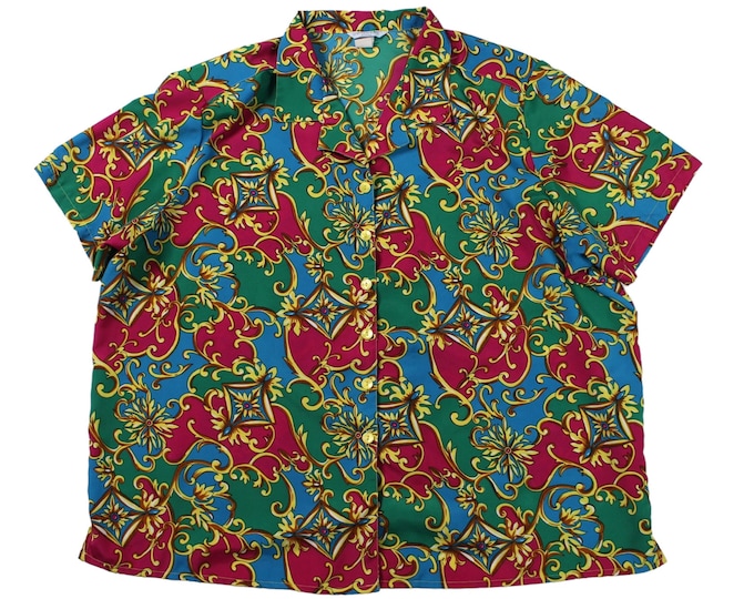 Vintage Baroque  Blouse... Sz 26w