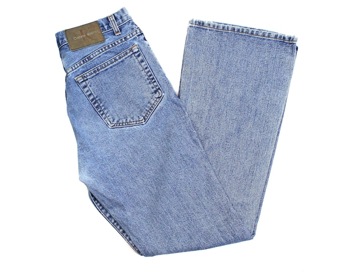 Vintage Women's Calvin Klein Flare Jeans ...   Sz 10