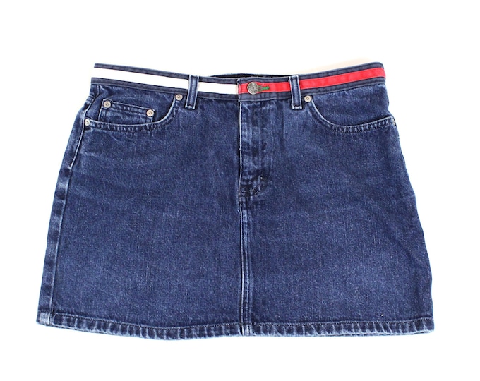 Vintage Tommy Hilfiger Women Jean Skirt... Sz 11