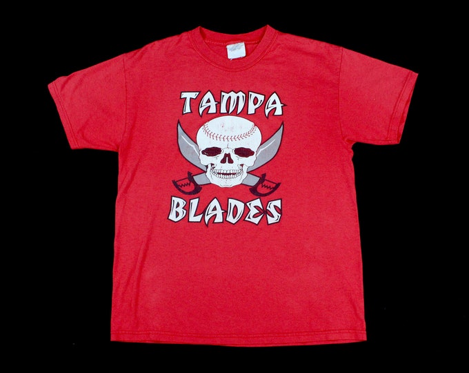 Vintage Tampa Bay Blades Baseball T-shirt...