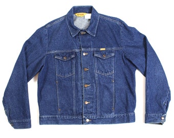 Vintage Women's Rustler Denim Jacket... Sz Large
