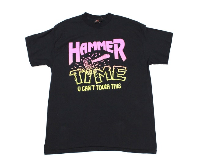 Vintage Hip Hop MC Hammer U Cant Touch This T-shirt