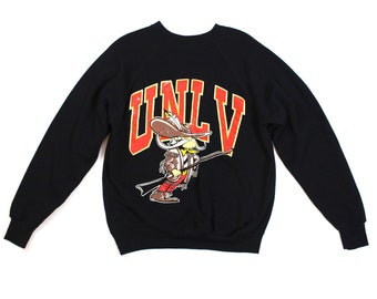 Vintage University of North Las Vegas Rebels Sweatshirt... Sz Medium