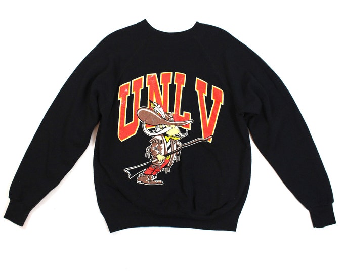 Vintage University of North Las Vegas Rebels Sweatshirt... Sz Medium