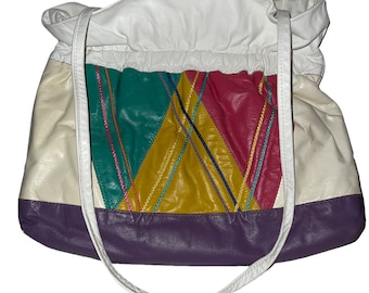 Vintage Colorblock Purse