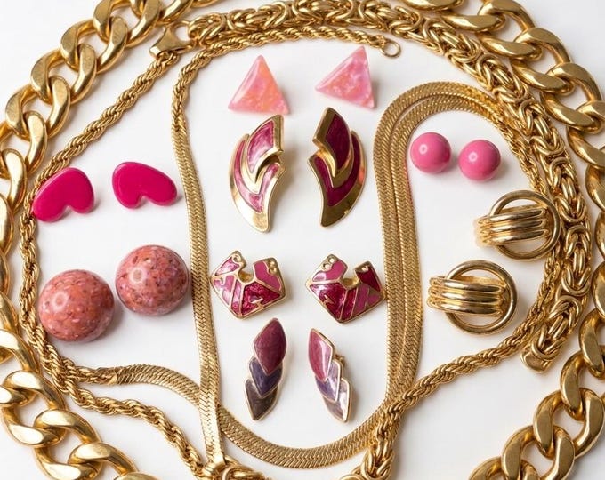 Vintage Earrings 8 Pairs