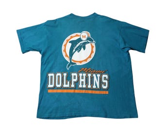 Vintage NFL Miami Dolphins T-Shirt ..   Sz XL