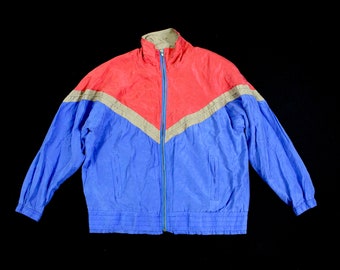 Vintage Soft Colorblock Jacket