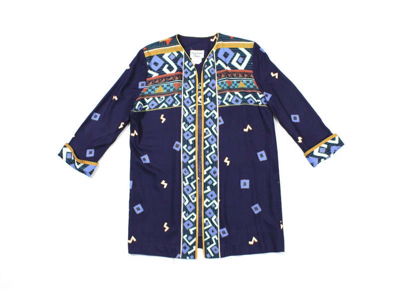 Vintage Abstract Duster