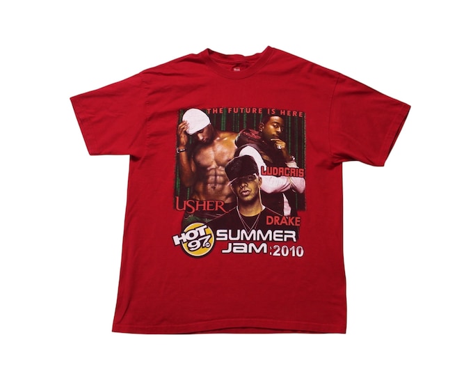 2010 Hot 97 Summer Jam T-shirt.. Size Large