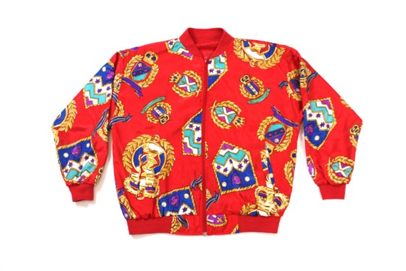 Vintage Royalty Baroque Bomber...
