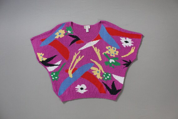 Vintage Embellished Sweater...   Sz - image 5