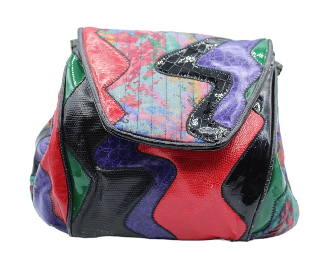 Vintage Patchwork 90's Bag