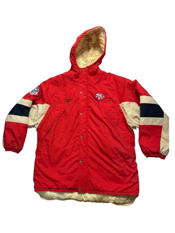 Vintage Reebok NFL Proline San Francisco 49ers Jacket Sz XXL - Etsy