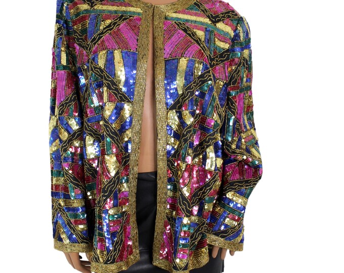 Vintage Sequin Blazer