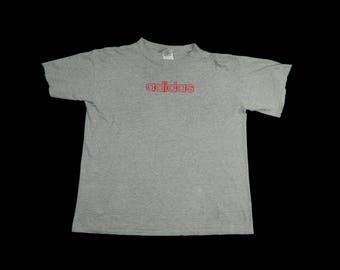 Vintage Embroidered Spellout Adidas Embroidered T-shirt...   Sz XL