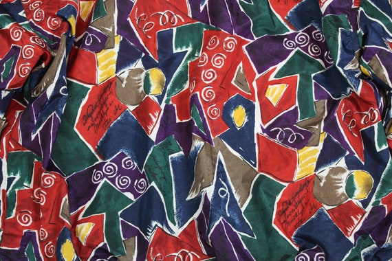 Vintage Abstract Winbdreaker - image 4