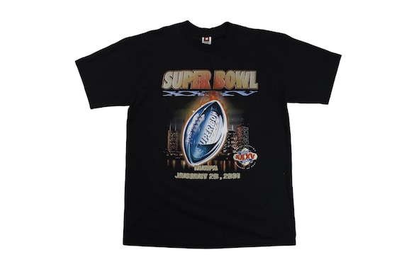 Vintage 2001 Tampa NFL Super Bowl XXXV T-shirt...… - image 1