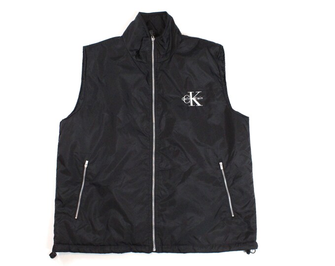 Vintage 90s Calvin Klein Windbreaker Vest