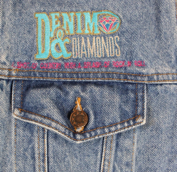 Vintage Denim & Diamonds Country Rock n Roll  Den… - image 3