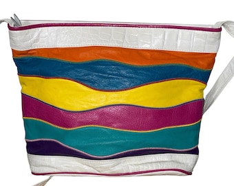 Vintage Colorful 80s 90s Purse