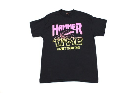 Vintage Hip Hop MC Hammer U Cant Touch This T-shi… - image 1