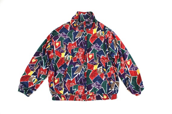 Vintage Abstract Winbdreaker - image 1