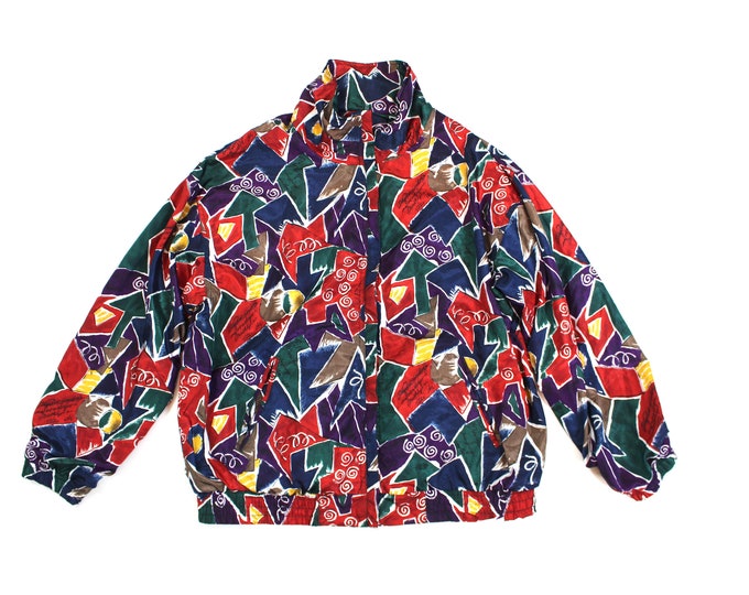 Vintage Abstract Winbdreaker