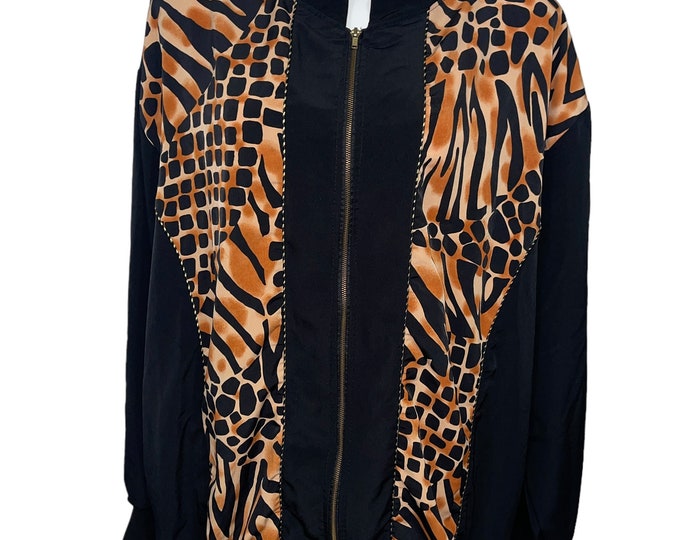 Vintage  Animal Print Jacket...