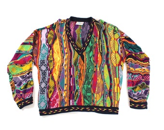 Vintage Coogi Crop Sweater... Sz Medium.