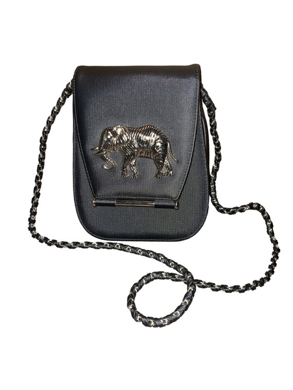 Vintage NIMA Silver Elephant Bag - image 1