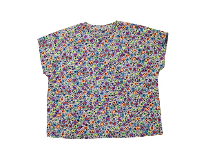 Vintage Abstract Blouse