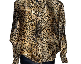 Vintage Cheetah Print Jacket.