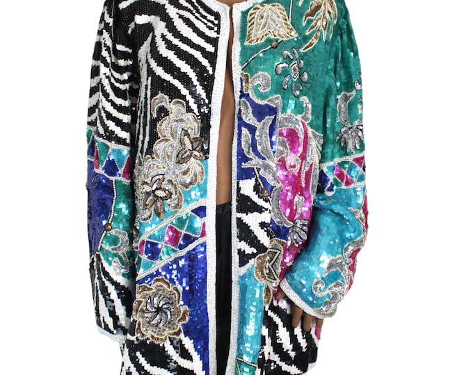 Vintage Sequin Blazer