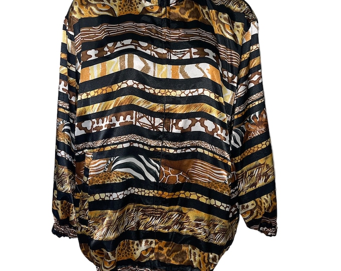 Vintage  Animal Print Jacket...