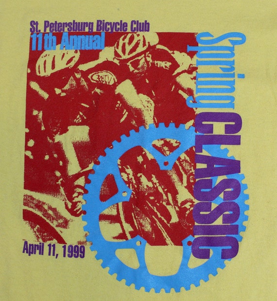 Vintage 1999 St Petersburg Bicycle Club Spring Cl… - image 2